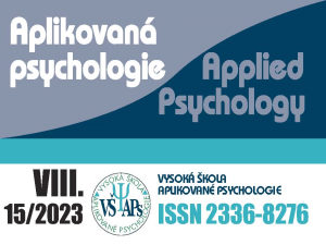 Časopis Aplikovaná psychologie