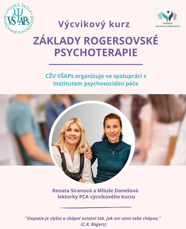 Kurz - Základy Rogersovské psychoterapie